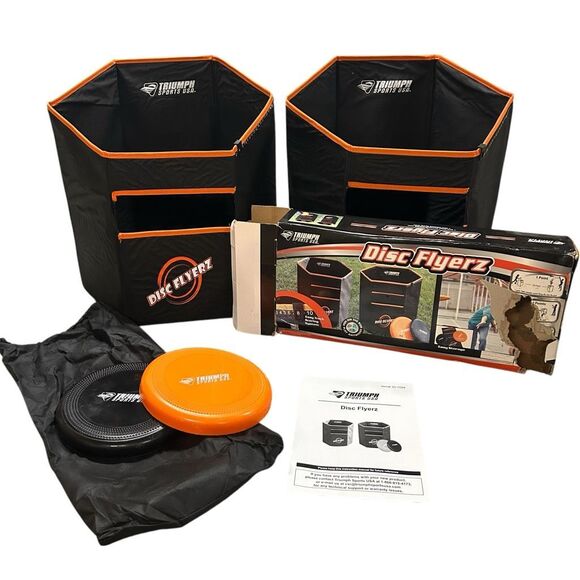 Disc Flyers Triumph Sports USA Outdoor Summer Game - Picture 1 of 6